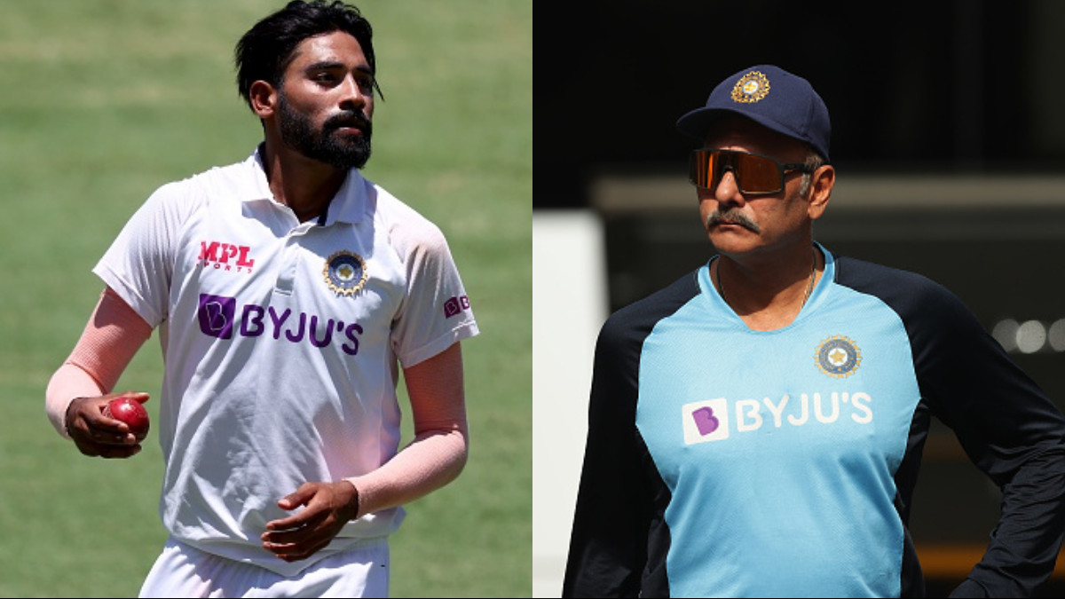 Mohammad Siraj reveals how Ravi Shastri's words helped him in Australia after his father's demise