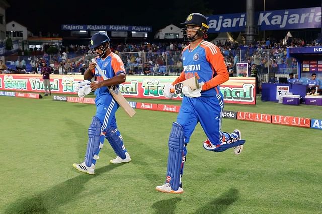 Abhishek Sharma and Sanju Samson | X