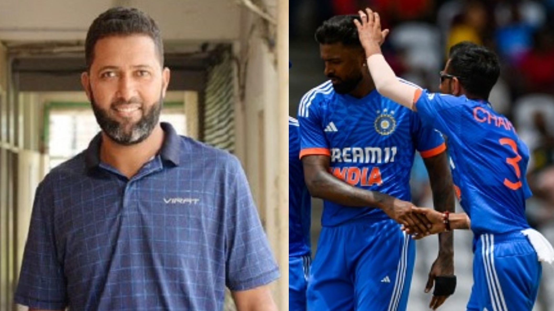 WI v IND 2023: “Hardik Pandya not showing faith in Yuzvendra Chahal and Akshar Patel surprising” - Wasim Jaffer