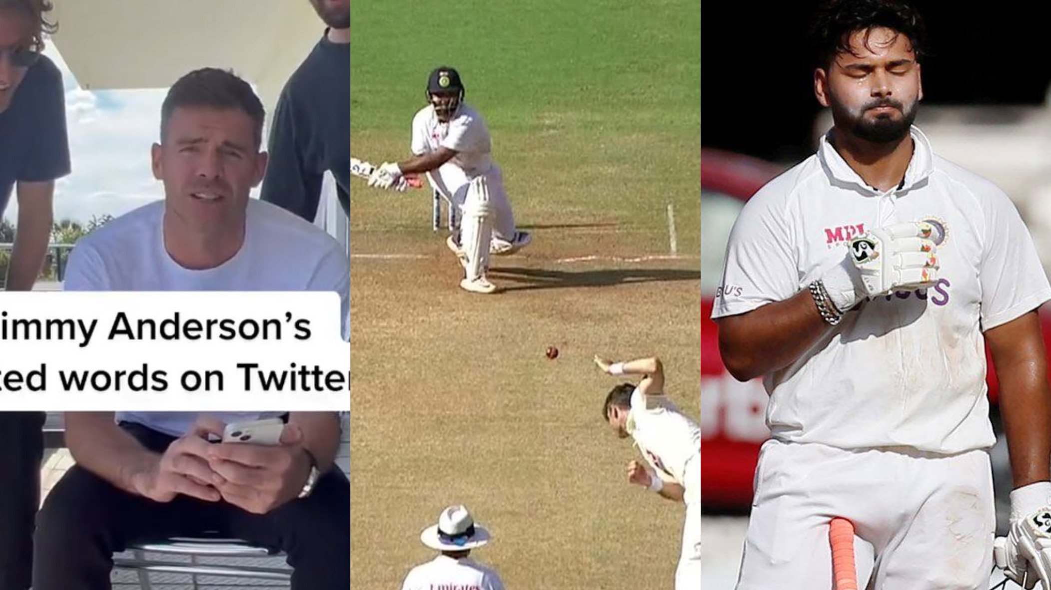 WATCH - Rishabh Pant, Glenn McGrath among list of words muted by James Anderson on Twitter