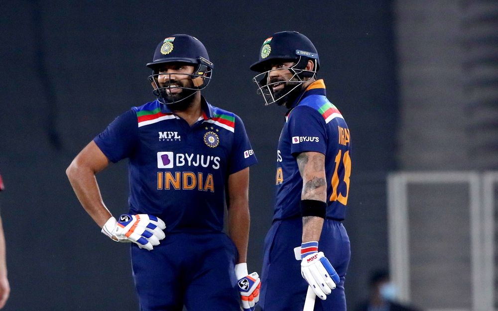 Rohit Sharma and Virat Kohli made 94 runs in 9 overs for India | BCCI