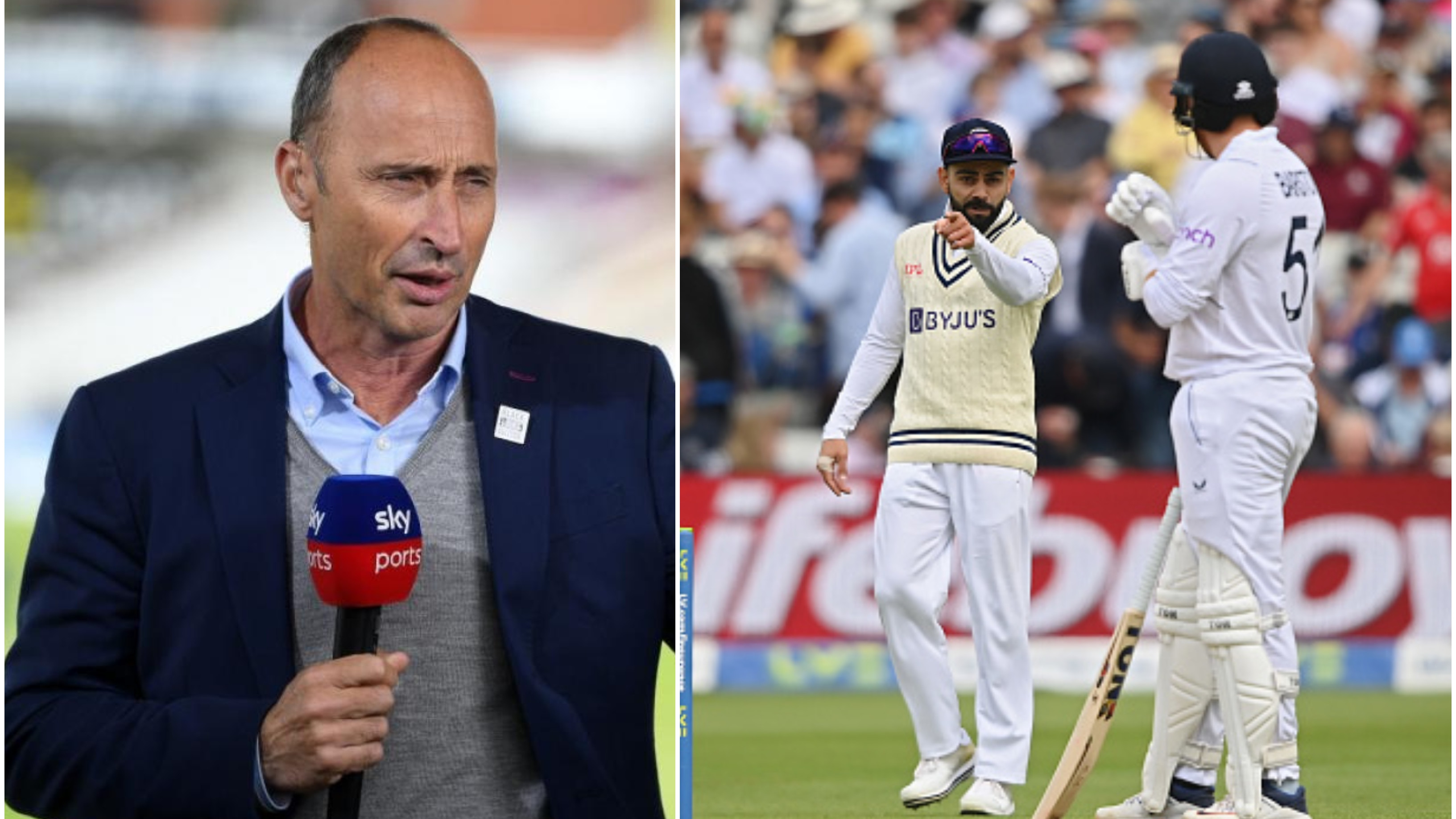 ENG v IND 2022: “Did not prove wise of Kohli to wind Bairstow up”, Nasser Hussain on sledging incident