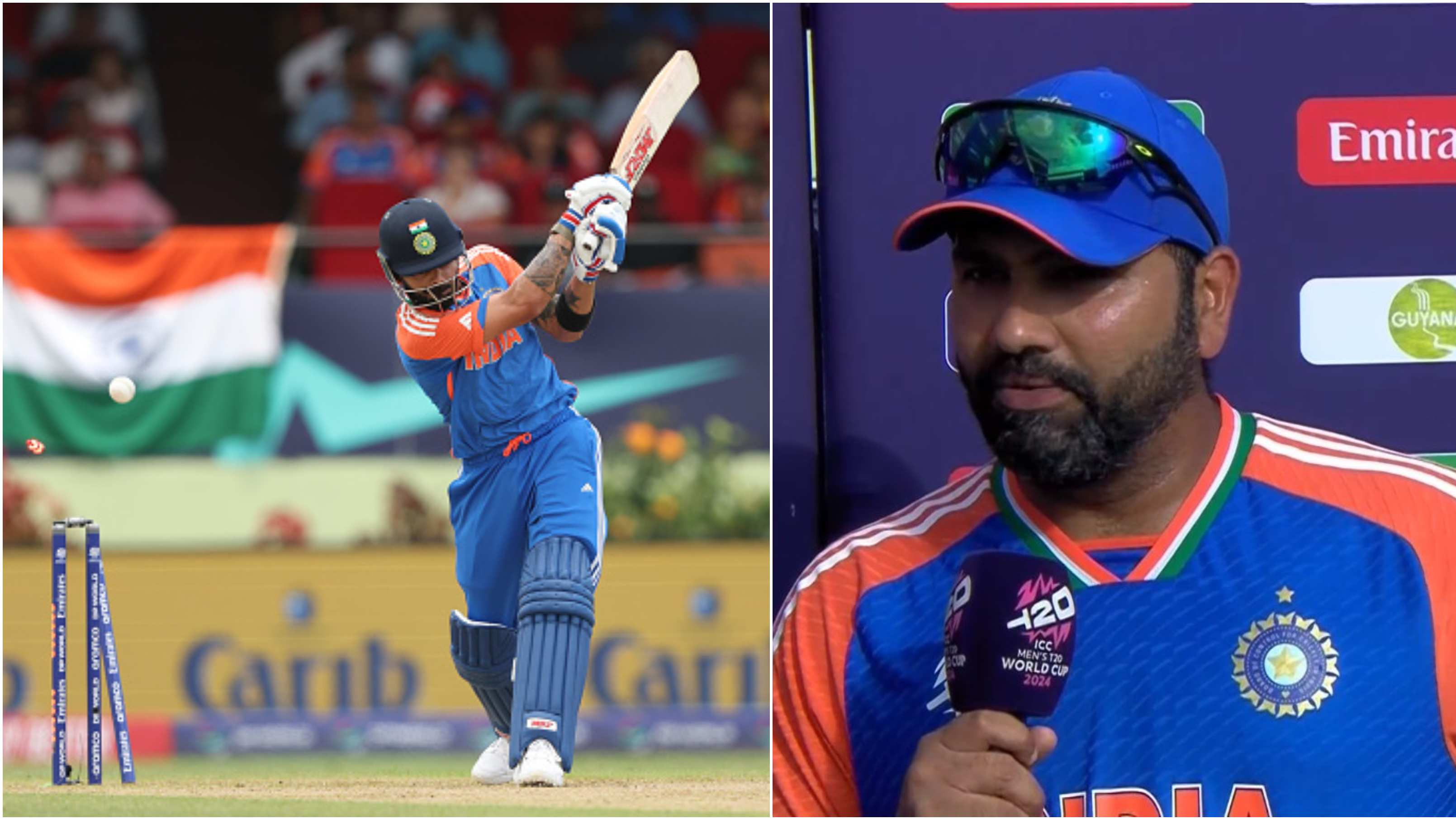 T20 World Cup 2024: “Probably saving for the final,” Rohit Sharma backs Virat Kohli amidst poor form