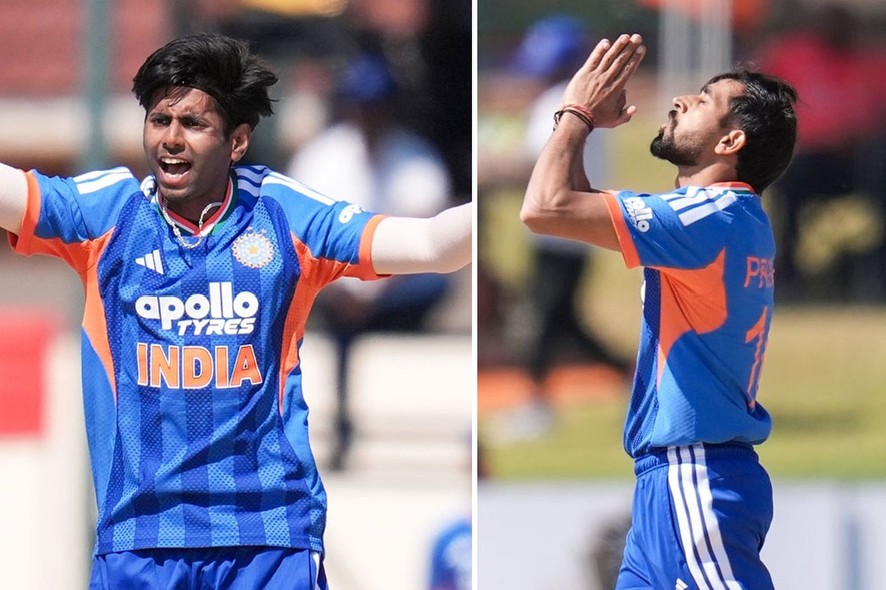 Mayank Yadav and Prince Yadav | X