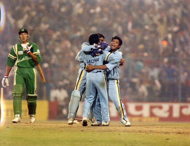 India won the Hero Cup 1993 semi-final against South Africa | Twitter