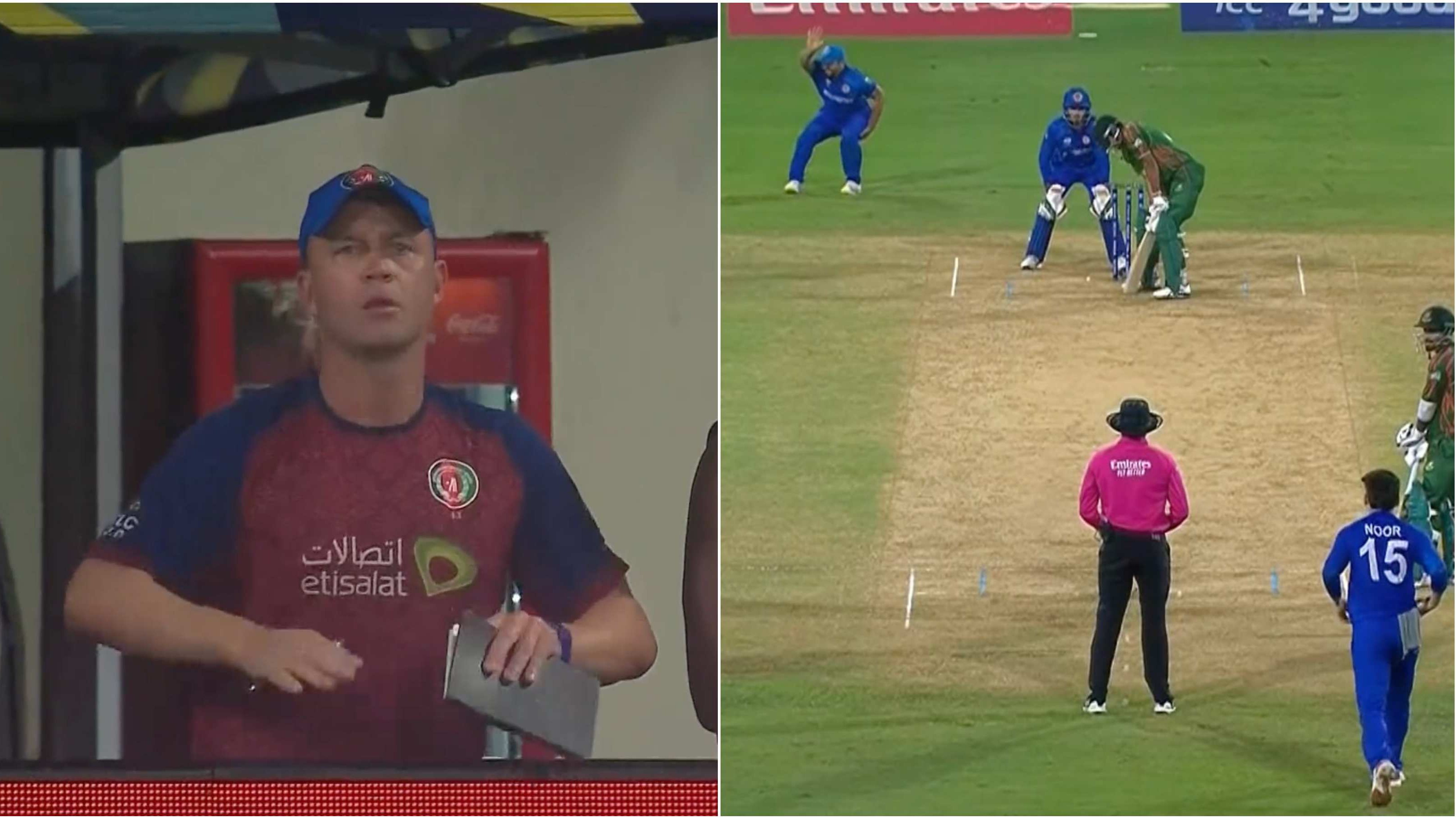 T20 World Cup 2024: WATCH – Gulbadin Naib fakes injury to waste time after Afghanistan coach asks players to slow it down