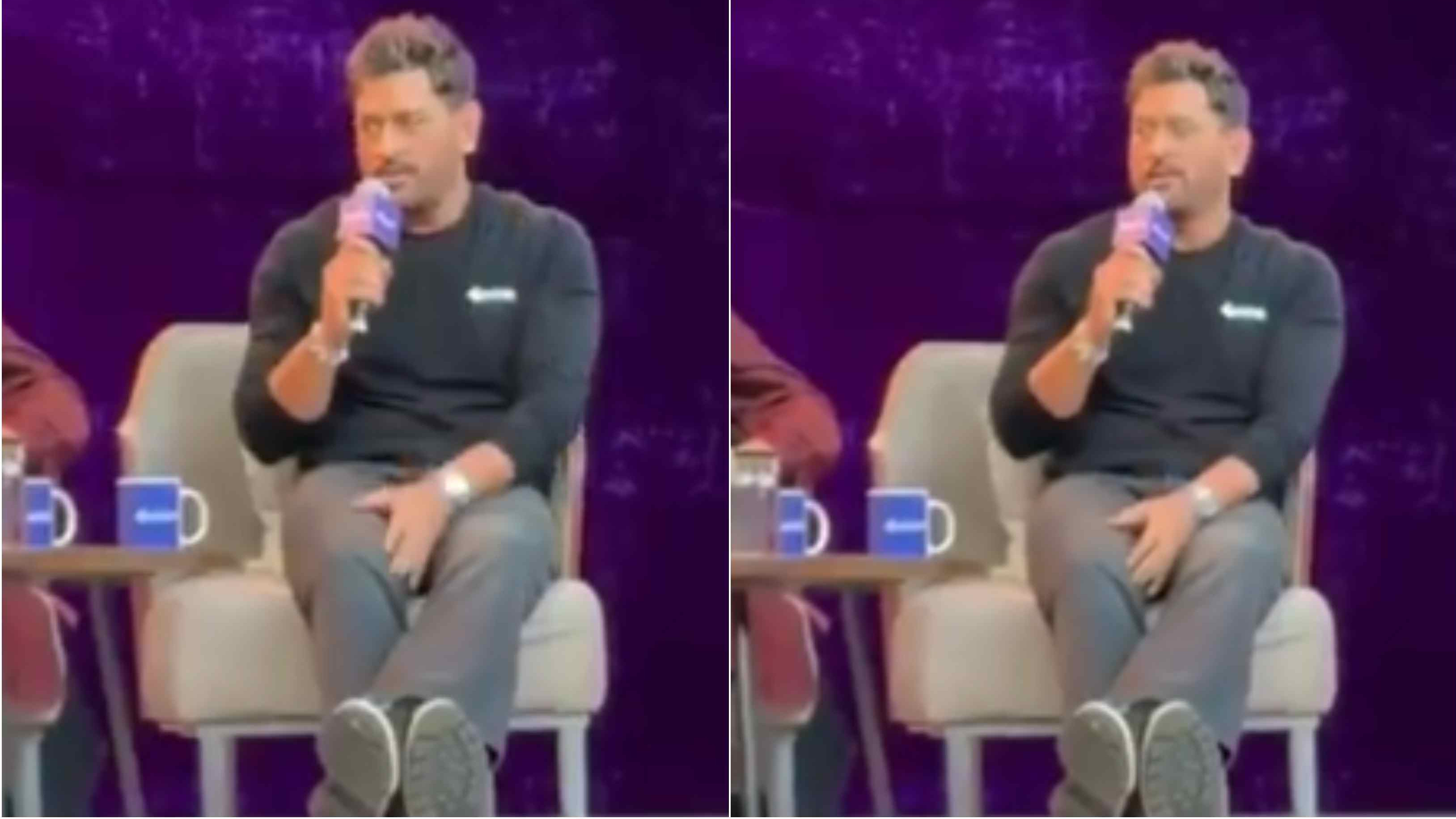 WATCH: “You will have a better midlife,” MS Dhoni offers crucial advice to India’s population on physical activity and food habits