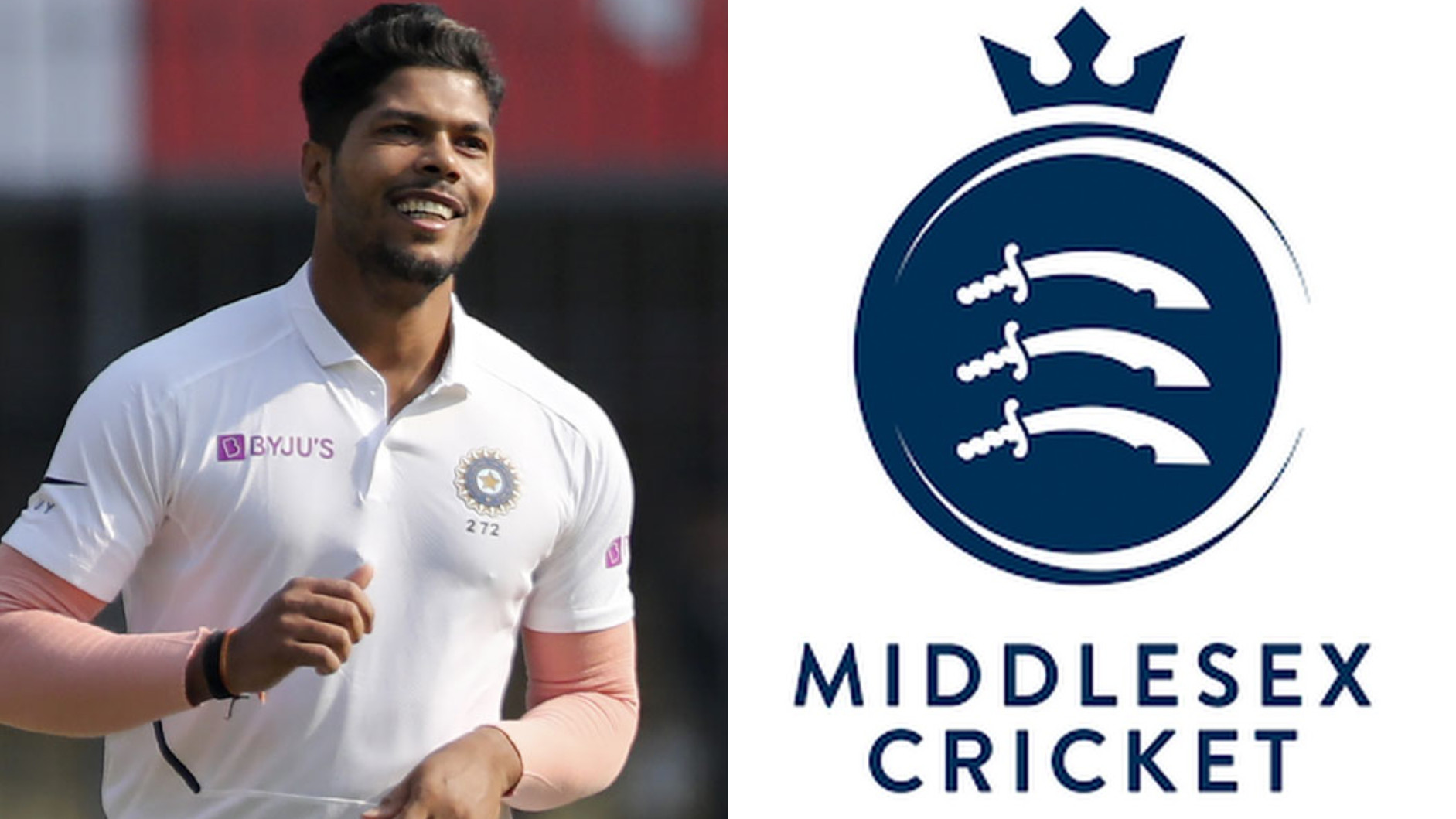 Umesh Yadav signed by Middlesex for County Championship and Royal London Cup
