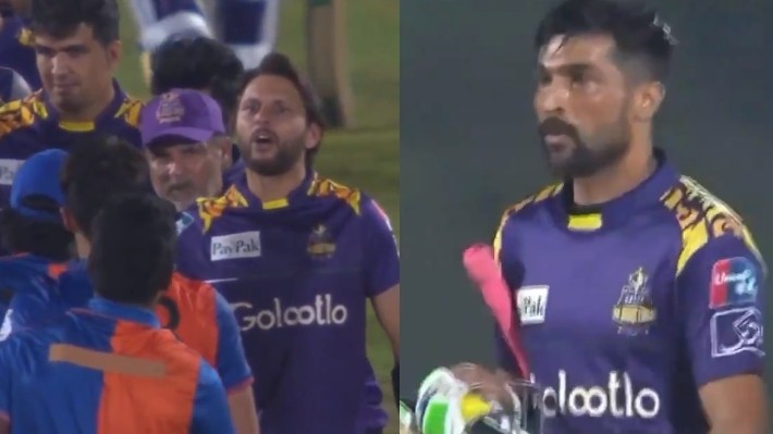 LPL 2020: WATCH - Shahid Afridi fired-up after Naveen-Ul-Haq and Mohammad Amir's heated exchange 
