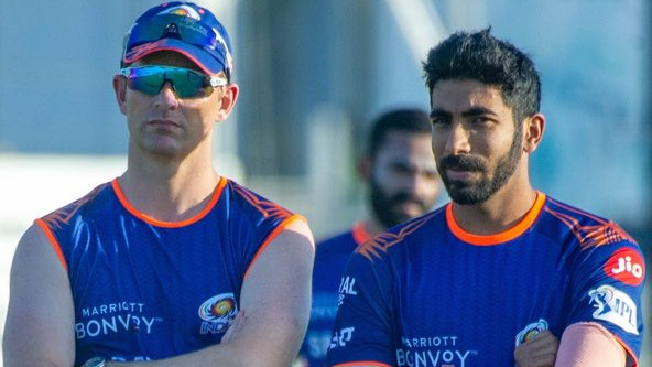 IPL 2021: WATCH - Jasprit Bumrah says MI bowling coach Shane Bond played a major role in his career
