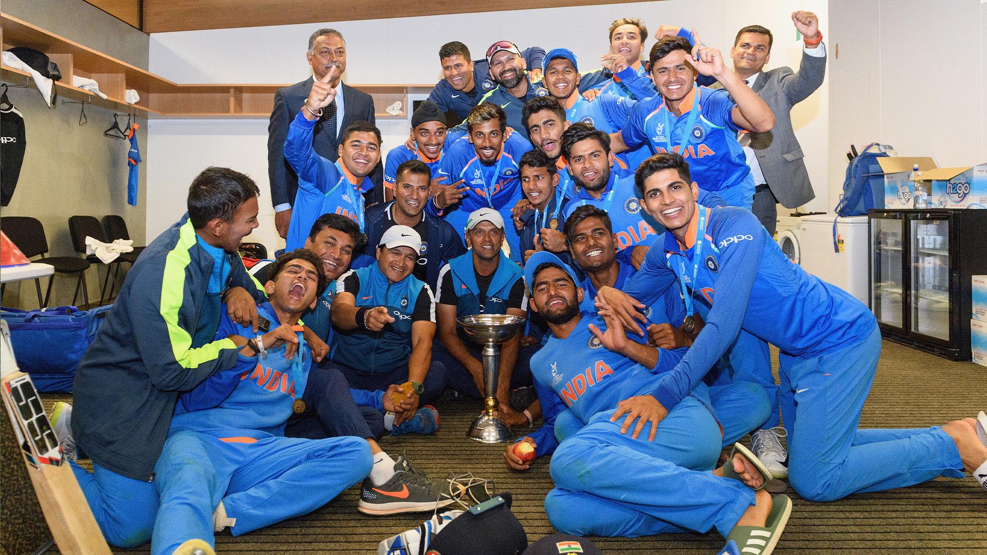 India’s 2018 U-19 World Cup-winning squad | ICC/Twitter