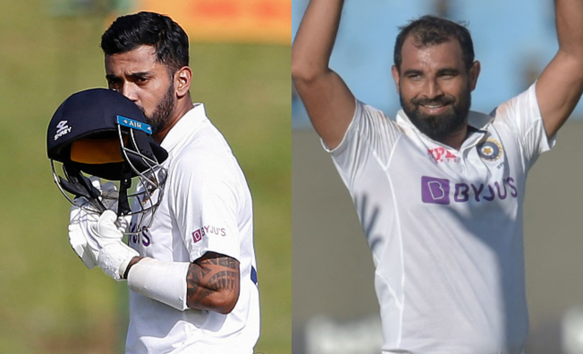 Shami ended with 8 wickets in the match, while Rahul made 123 in 1st innings | Getty