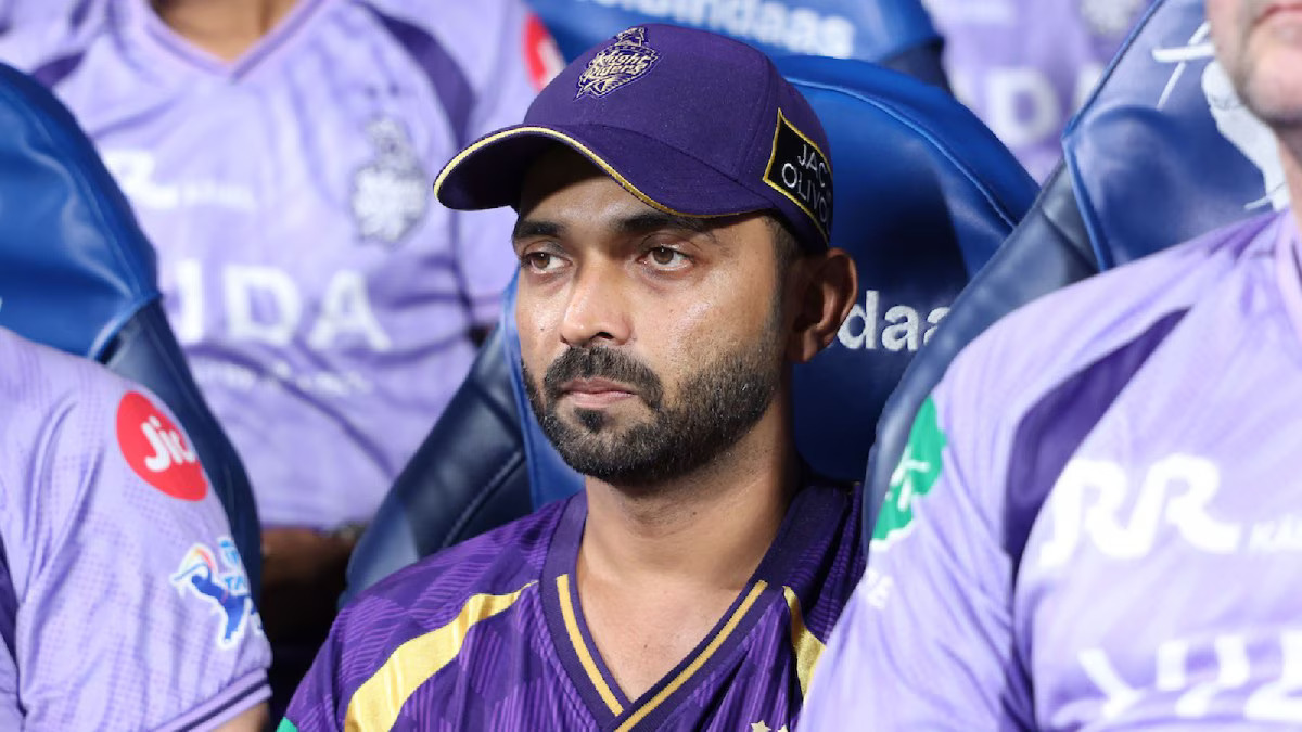 Ajinkya Rahane made 67, 8 and 8* in three games for KKR in IPL 2026 | BCCI-IPL