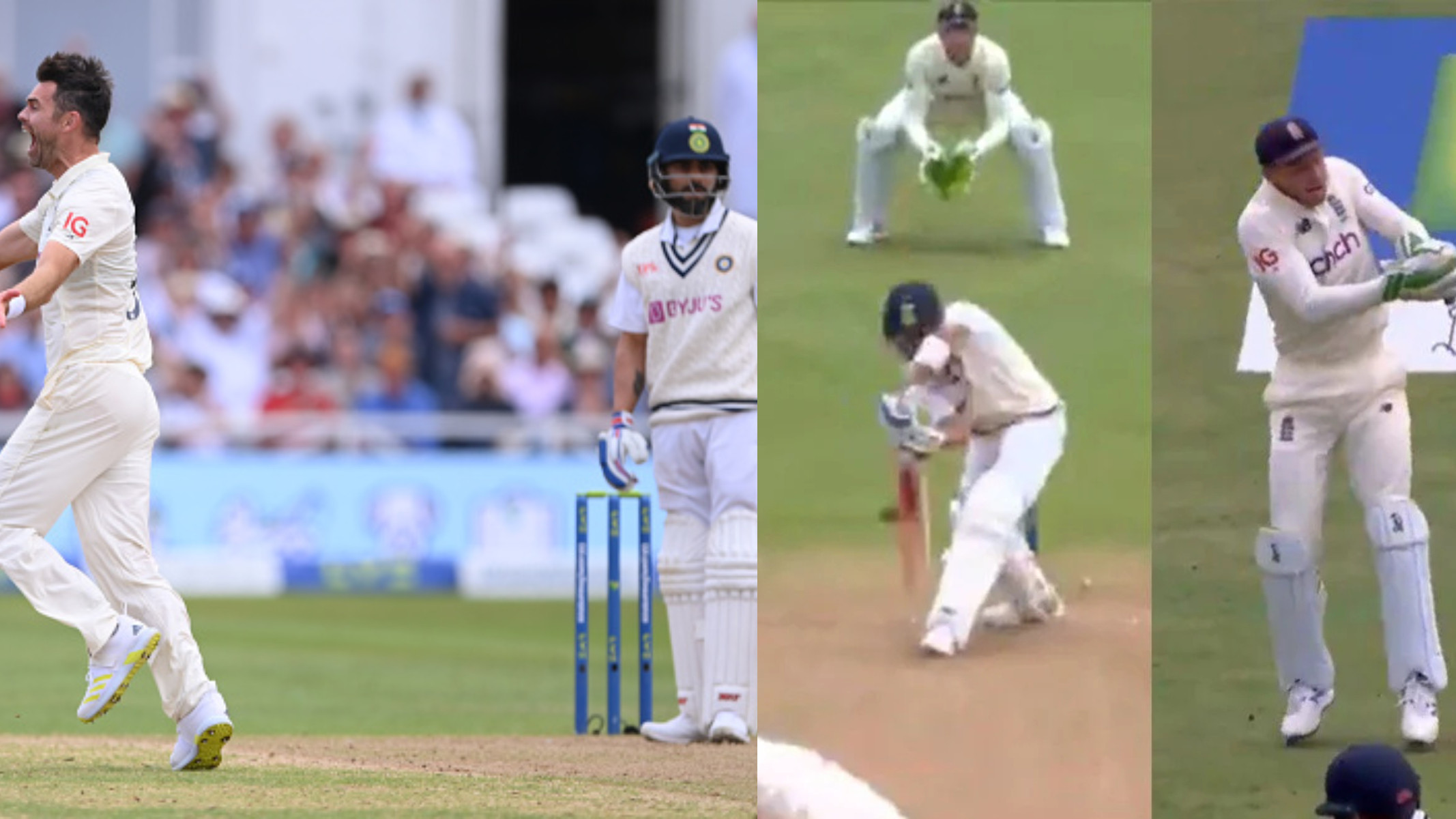 ENG v IND 2021: WATCH- James Anderson shocks Virat Kohli; gets him out for a golden duck