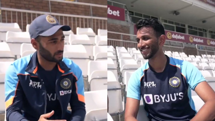 ENG v IND 2021: WATCH - India's back-up pacers open up on their experience with the seniors 