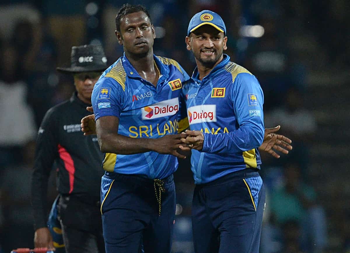 Karunaratne and Mathews were not given a central contract | Getty Images