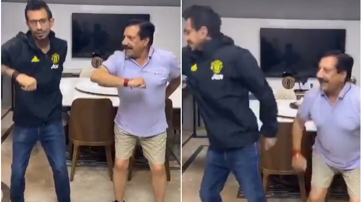 WATCH - Yuzvendra Chahal's dad makes his TikTok debut with son 