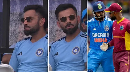 WI v IND 2023: Virat Kohli’s ‘kaala chashma’ look makes netizens crazy during India’s 200-run win in 3rd ODI