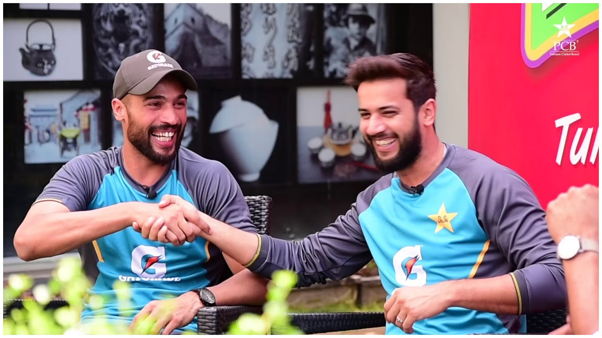 Mohammad Amir and Imad Wasim | X