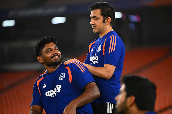 Sanju Samson and Gautam Gambhir | Getty