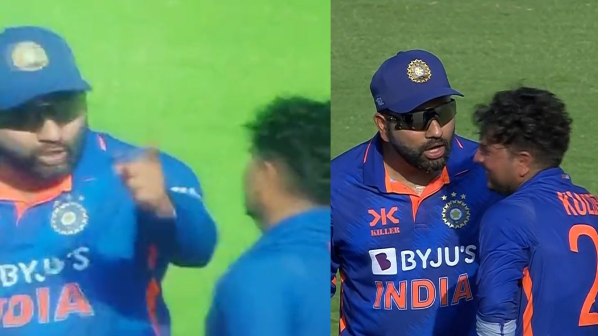 IND v AUS 2023: WATCH- Rohit Sharma reacts in disbelief after Kuldeep Yadav makes him take DRS which goes waste