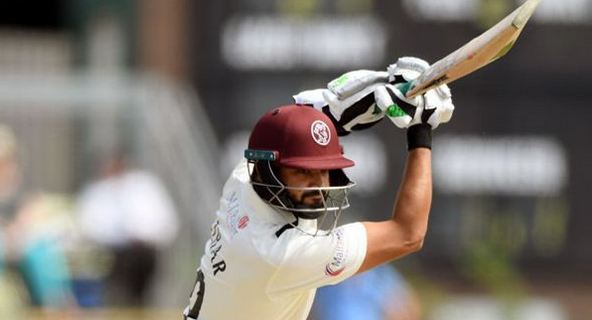 Azhar ali had marked his Somerset debut with a century