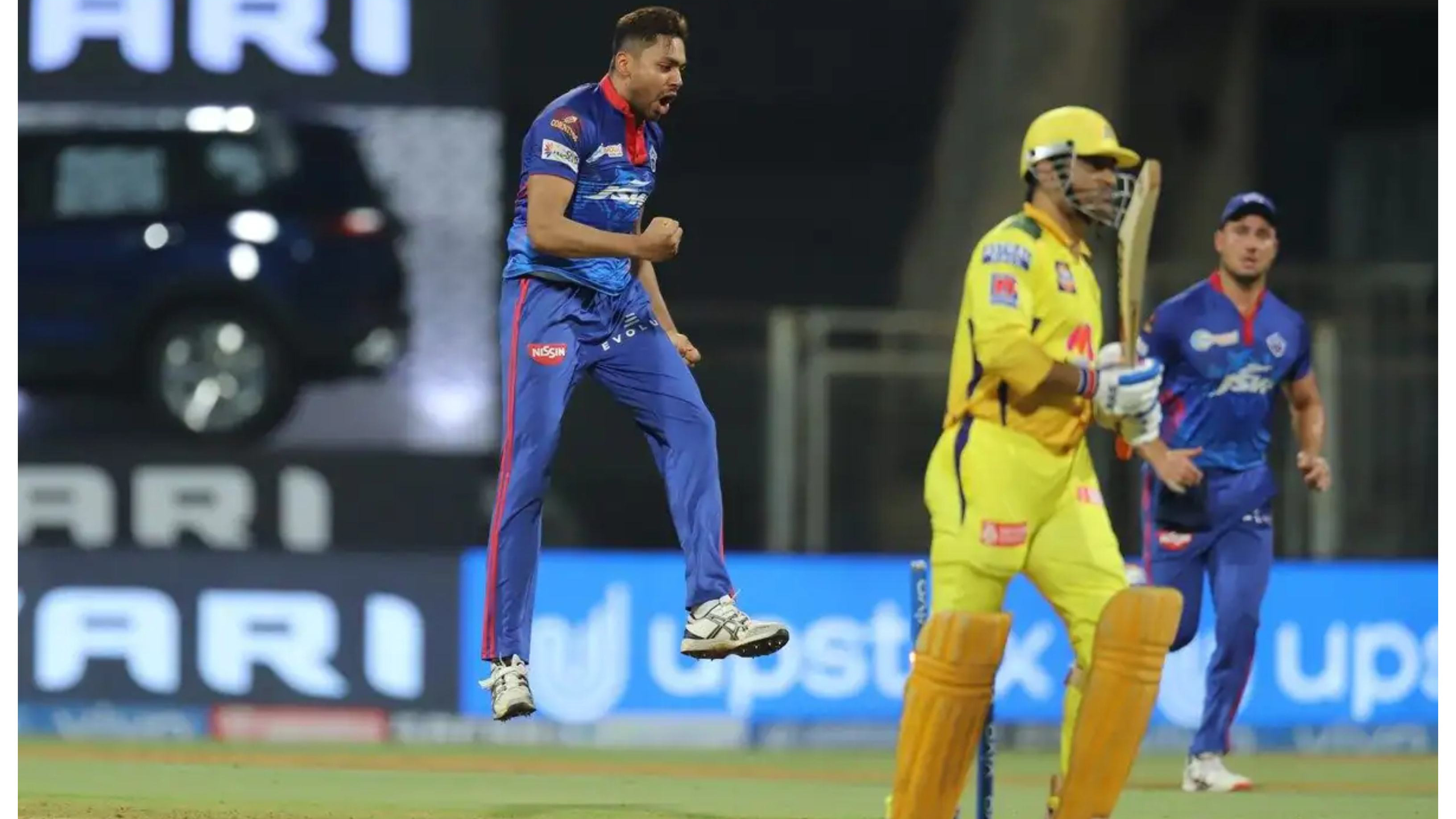 IPL 2021: WATCH - Avesh Khan on cloud nine after fulfilling the dream of taking MS Dhoni’s wicket