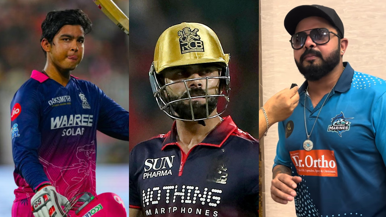 ‘Sooryavanshi and Virat playing together will be fun'- Sreesanth requests Kohli to play in 2028 LA Olympics