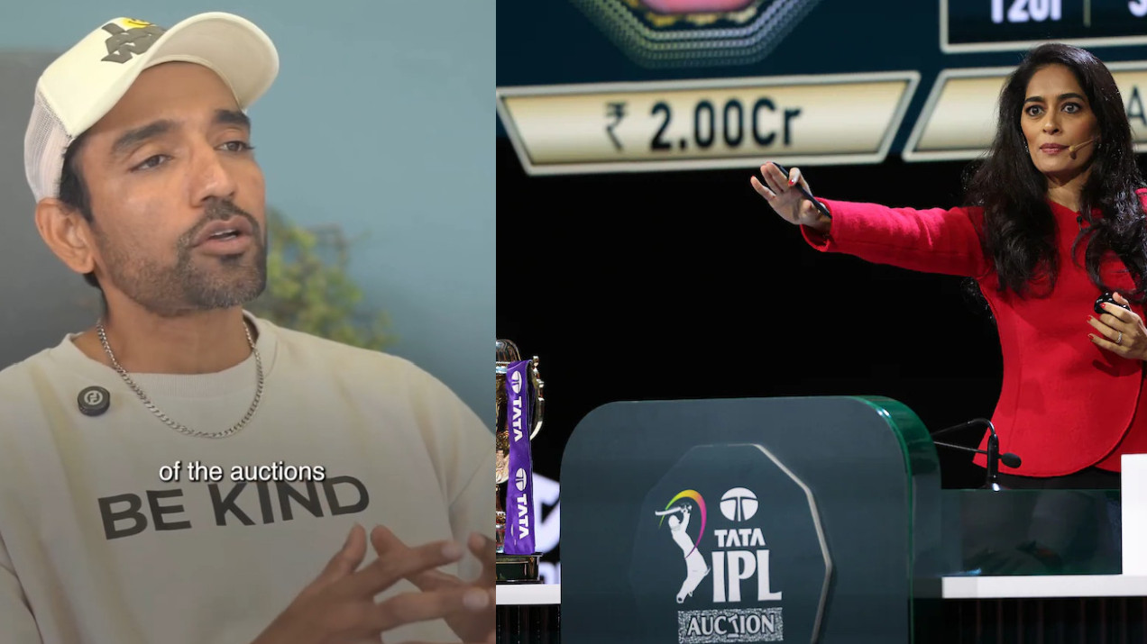WATCH- ‘IPL auction should stop’- Robin Uthappa opposes humans being sold as commodities; wants NBA, NFL like player draft system