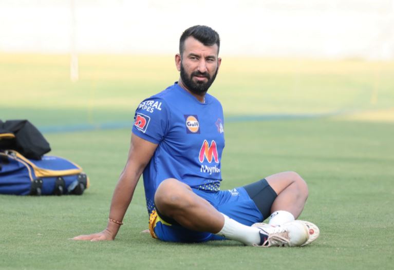 Cheteshwar Pujara was bought by Chennai Super Kings for a base price of 50 lakhs | Twitter