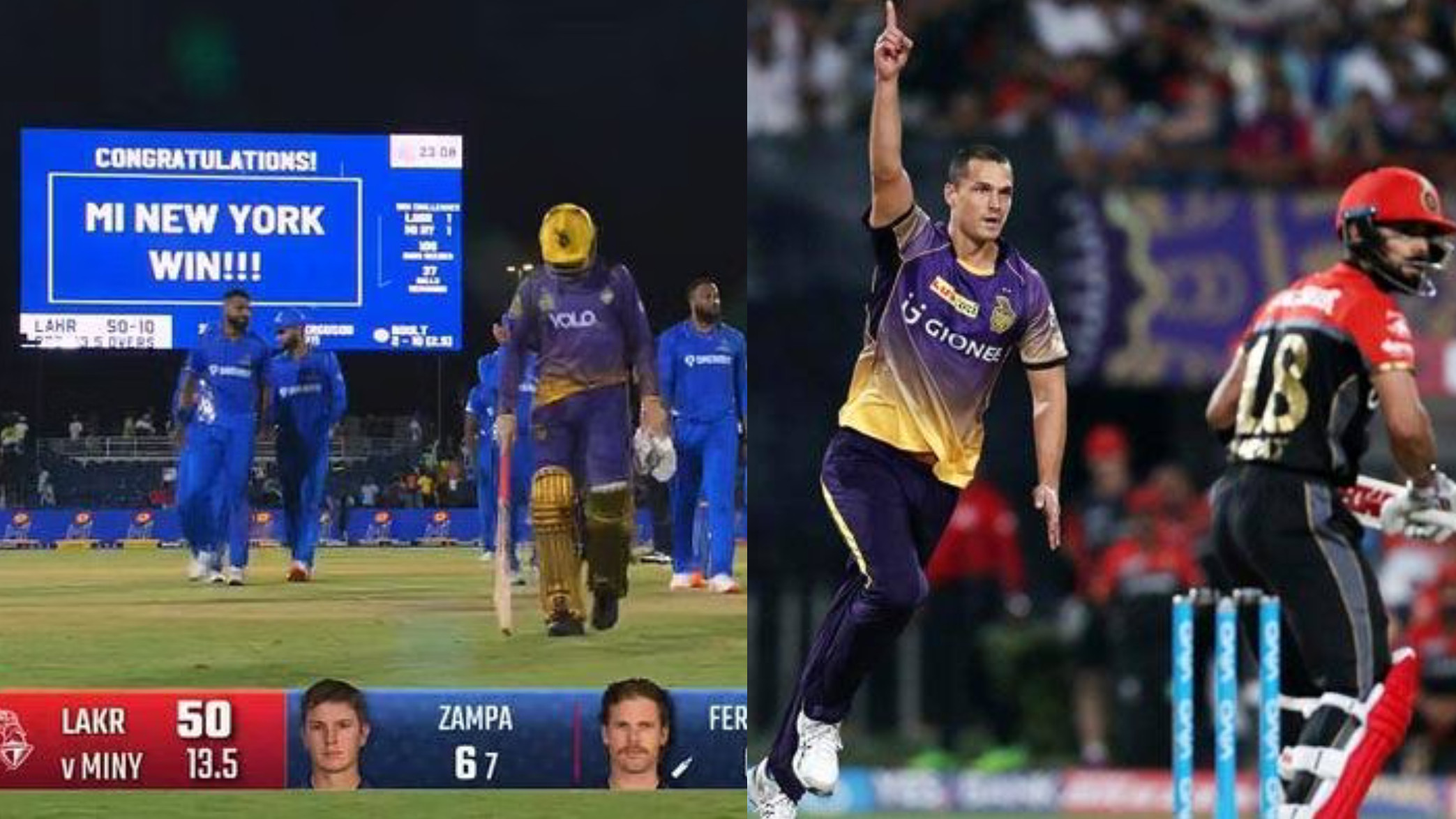 Los Angeles Knight Riders dismissed for 50 runs in MLC 2023; Twitterverse shares hilarious 'RCB 49 record' memes