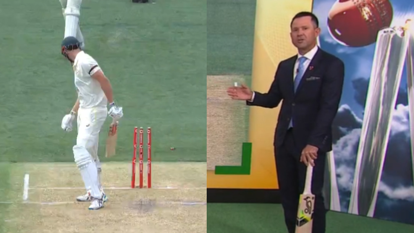 Ashes 2021-22: WATCH - Cameron Green gets bowled next delivery after Ponting calls out his batting weakness on-air