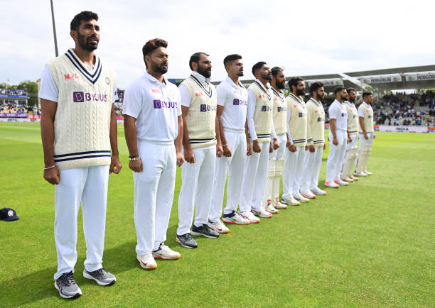 Team India before the 5th Test I Getty