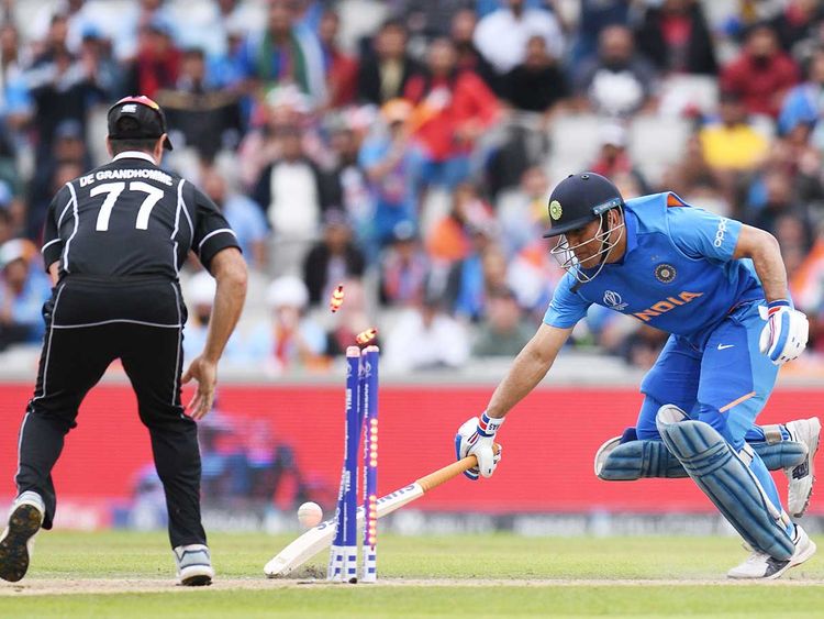 MS Dhoni's run out in SF of 2019 WC spelled India's end in the tournament