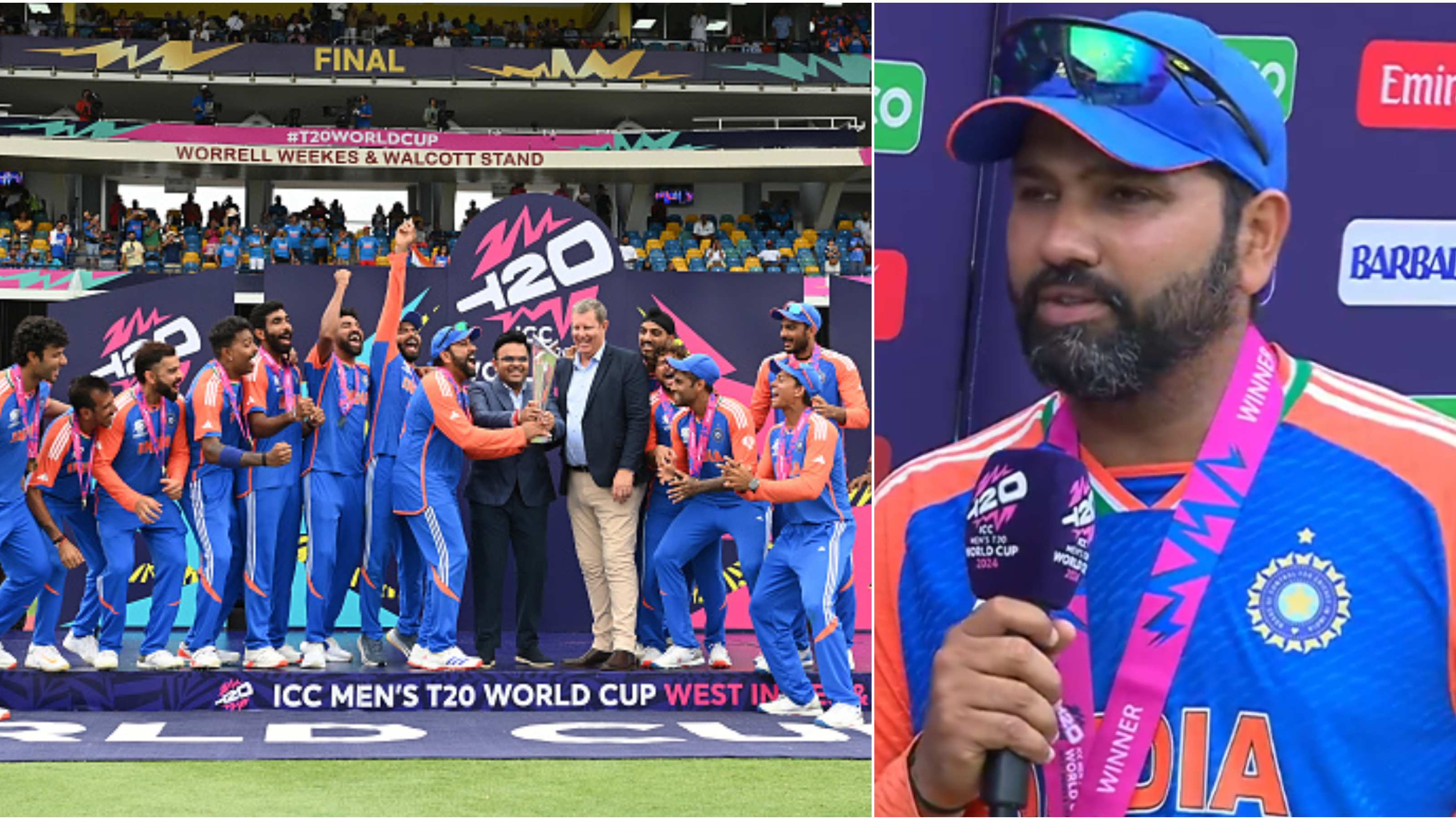 WATCH: “To win a tournament, a lot goes behind the scenes,” Rohit Sharma after India’s T20 World Cup 2024 triumph
