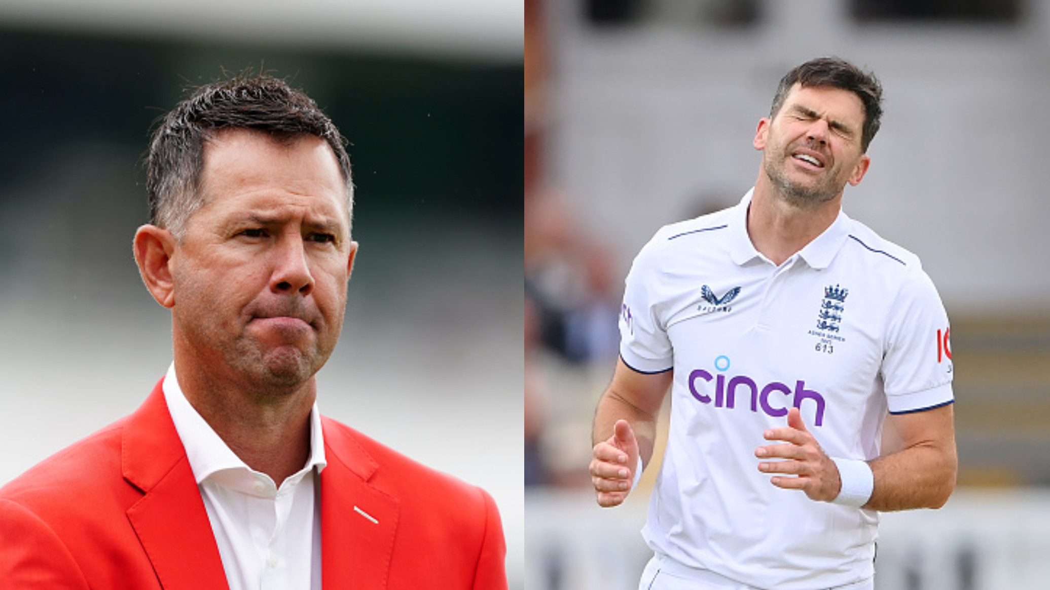 Ashes 2023: Ricky Ponting urges England to drop ‘disappointing’ James Anderson for third Test