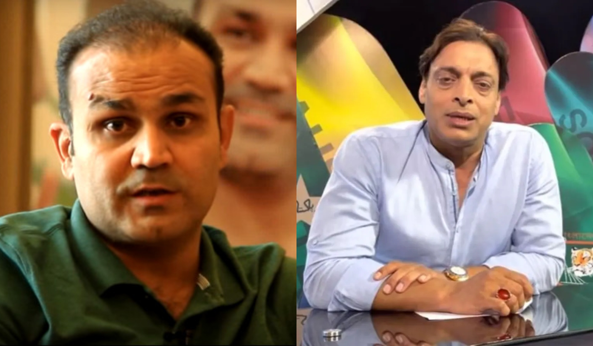 Shoaib Akhtar and Virender Sehwag are good friends | Twitter/YouTube 