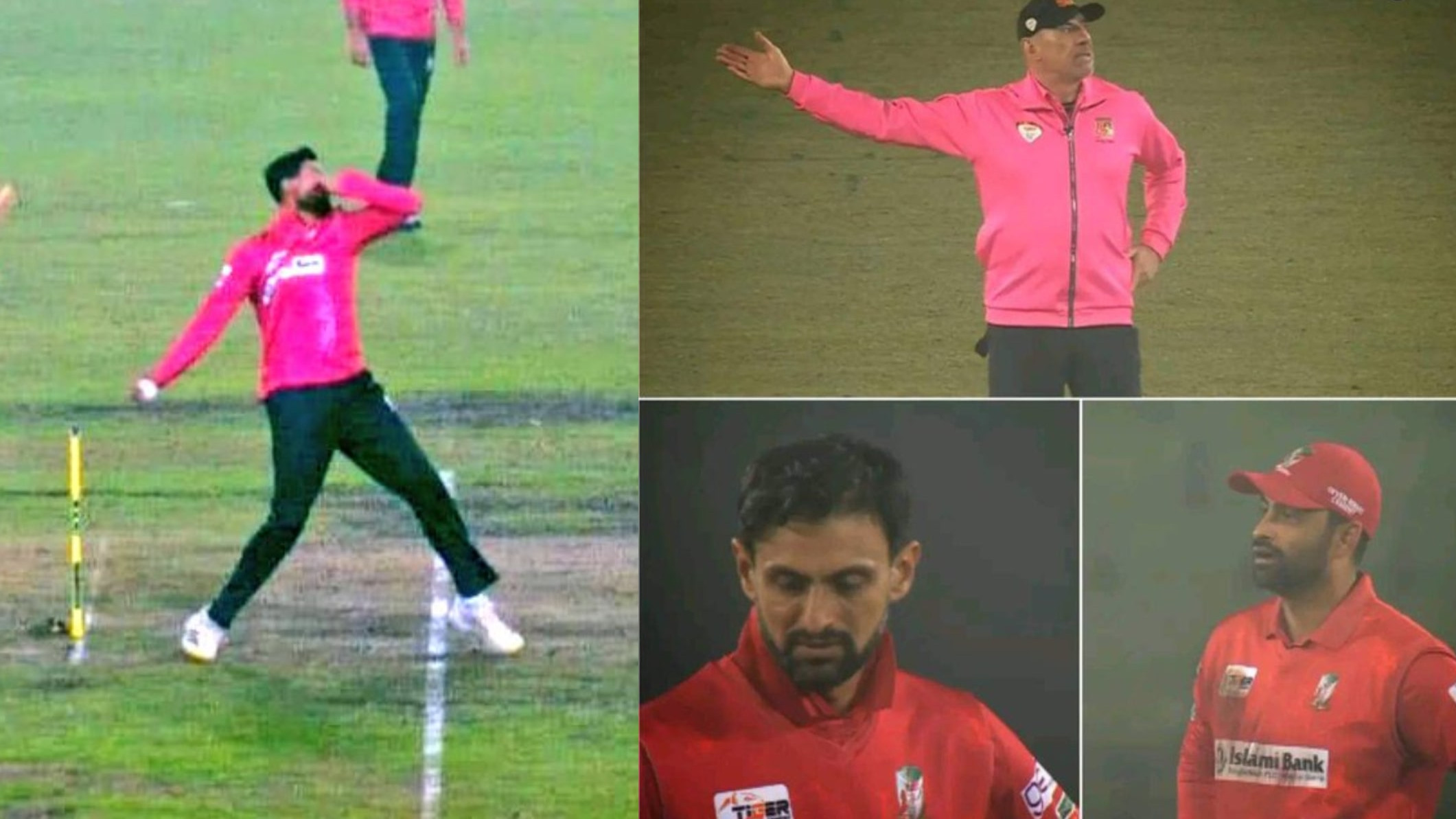 Fans speculate in reaction after Shoaib Malik bowls 3 no-balls in one over in BPL 2024