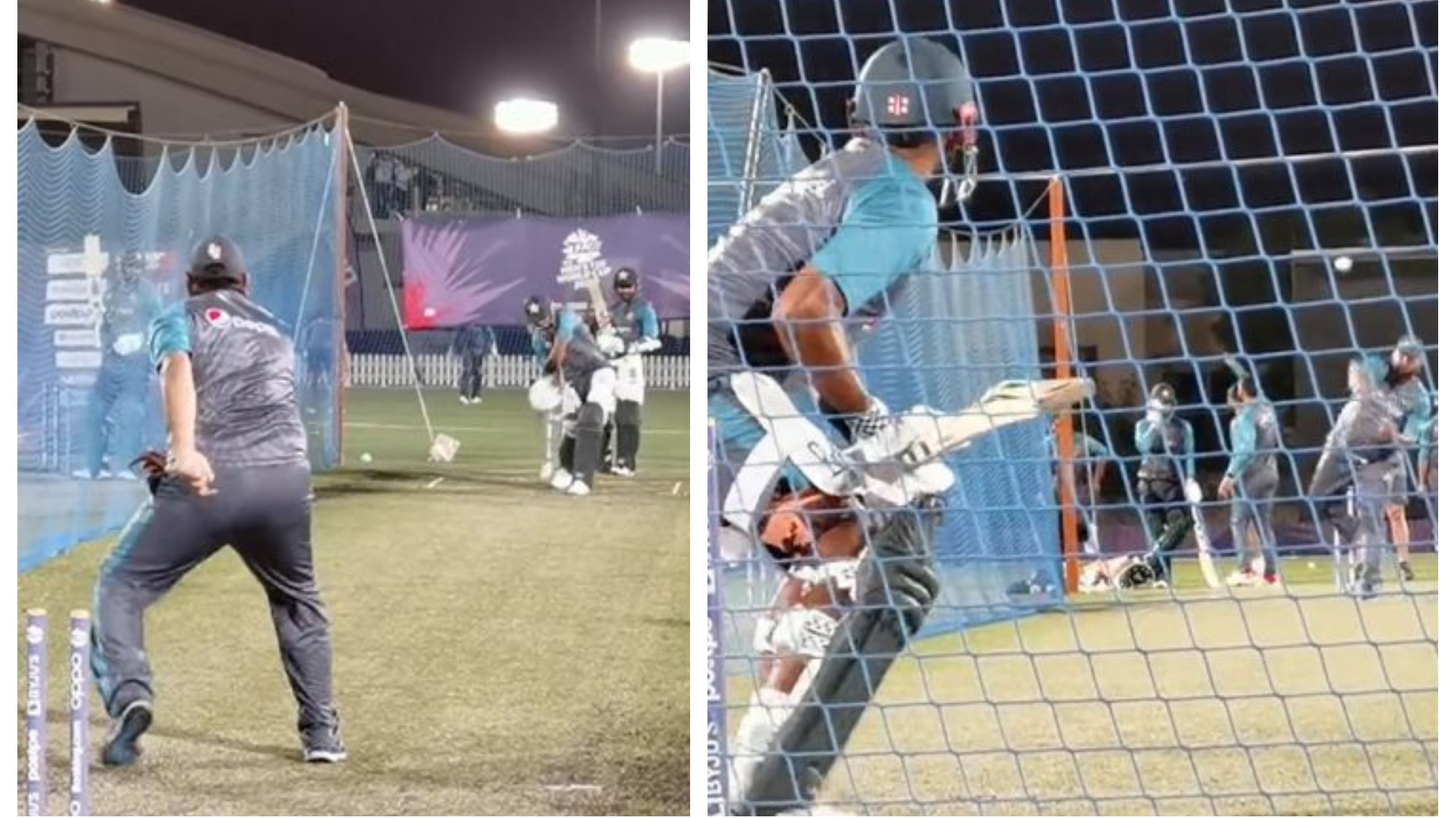 T20 World Cup 2021: WATCH – Babar Azam’s fascinating duel with coach Saqlain Mushtaq at the nets