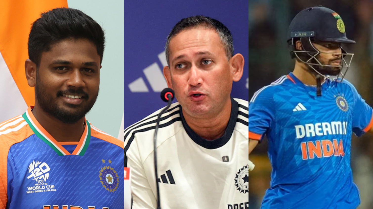 SL v IND 2024: Ajit Agarkar justifies Sanju Samson’s snub from Sri Lanka ODIs; gives Rinku Singh’s T20 WC example