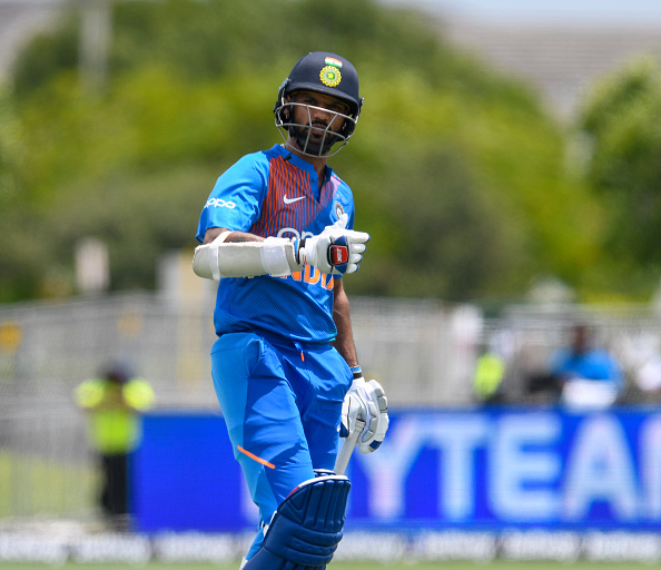 Shikhar Dhawan is currently playing T20Is against South Africa | Getty Images