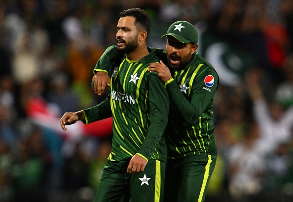 Mohammad Nawaz and Babar Azam | Getty Images