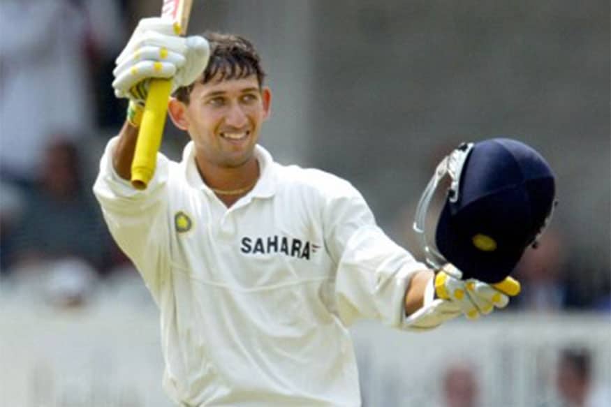 Ajit Agarkar scored his one and only Test century at Lord's | AFP