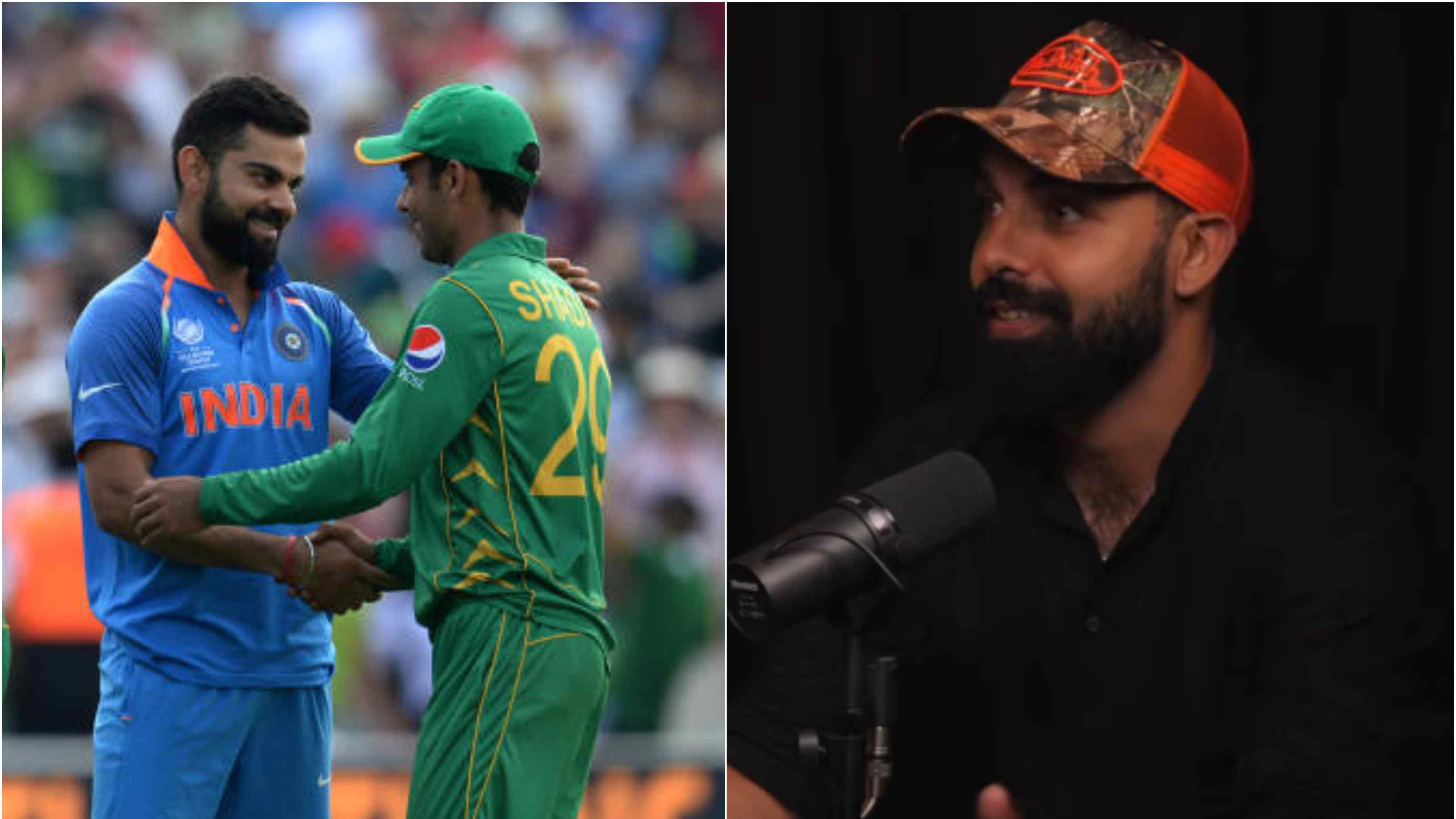  “He surprised me,” Shadab Khan recalls his first meeting with Virat Kohli during 2017 Champions Trophy
