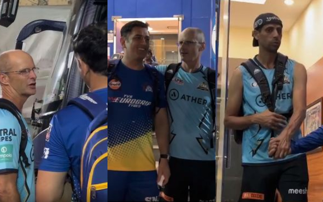 MS Dhoni, Ashish Nehra and Gary Kirsten | CSK Instgram