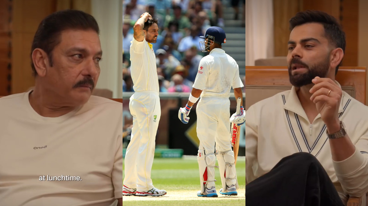 Ravi Shastri and Virat Kohli | X