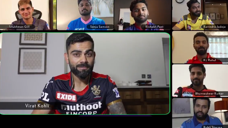 IPL 2021: WATCH - Kohli, Rohit, Pant, Jadeja and other IPL stars engage in banter ahead of season resumption