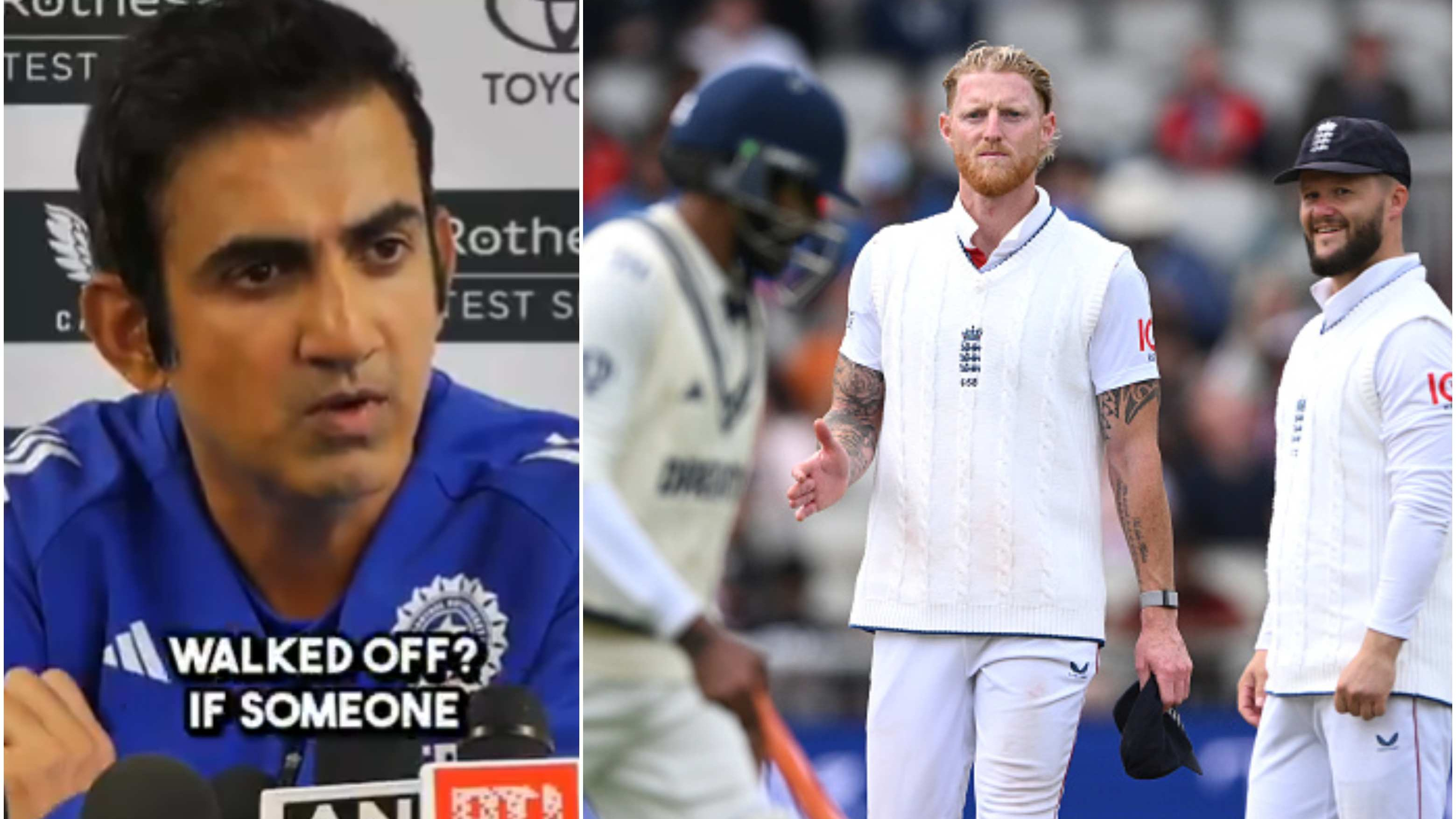 ENG v IND 2025: WATCH – “Would they have walked off?” Gautam Gambhir tears into Ben Stokes On handshake row