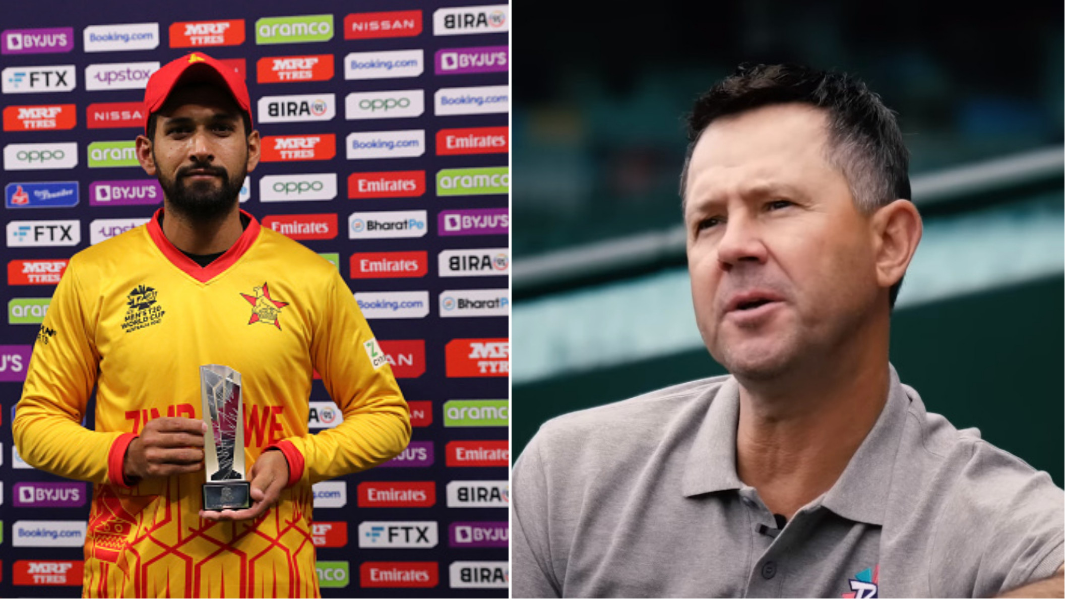 T20 World Cup 2022: “There was a clip sent to me of Ricky Ponting”- reveals Raza after Zimbabwe’s win over Pakistan