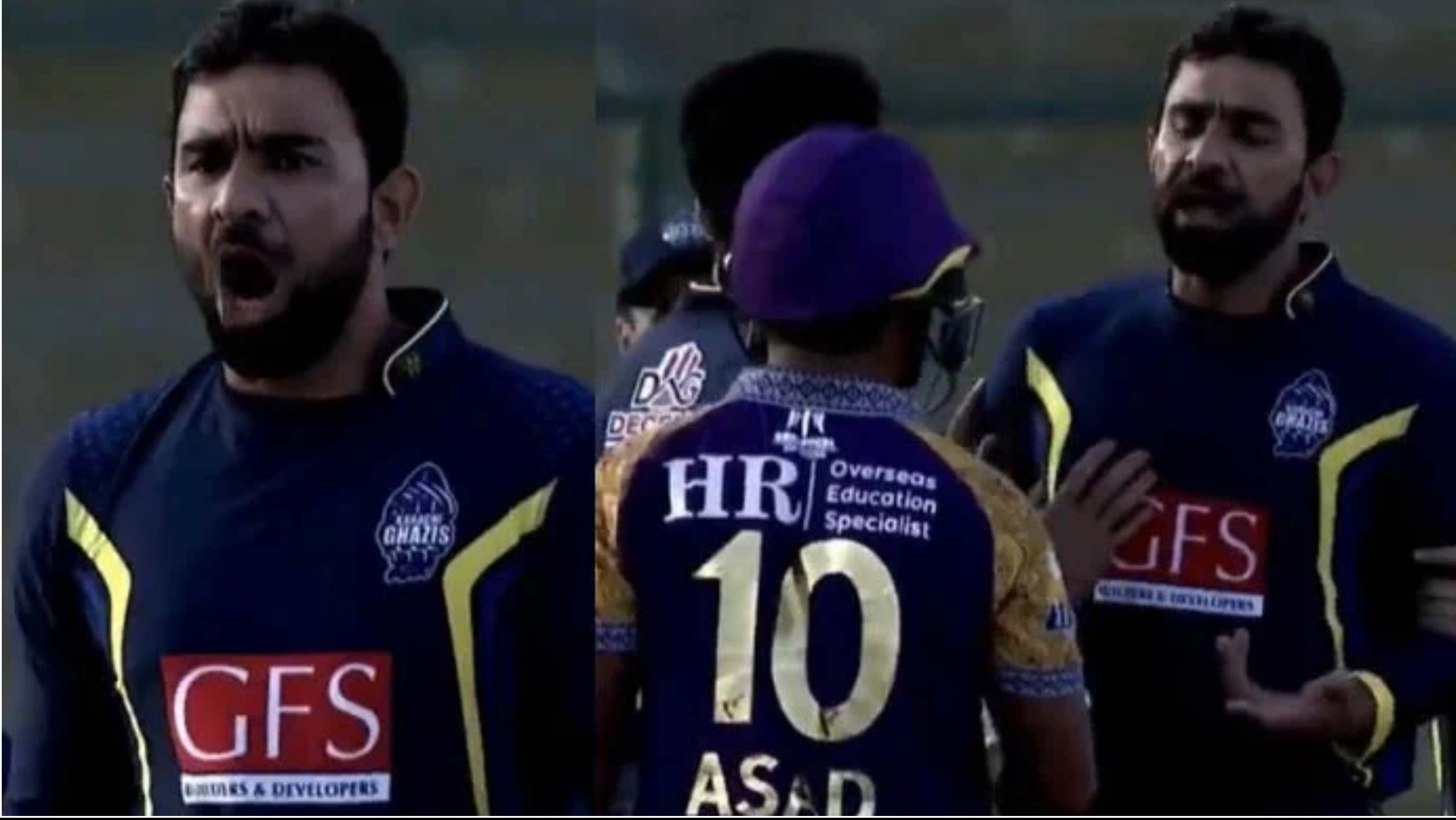 WATCH: Iftikhar Ahmed issues apology after heated exchange with Asad Shafiq during Sindh Premier League match